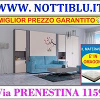 Letto a Scomparsa CONFORT 2p + MATERASSO OMAGGIO