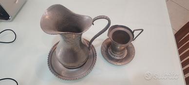 Set vintage in peltro 95% Made in Italy