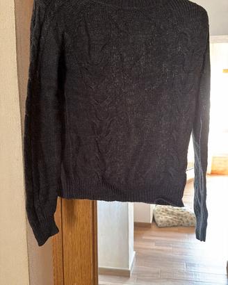 Maglione intrecciato donna taglia S