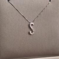 collana in oro bianco 18kt 