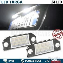 2 Luci Targa LED Canbus per Ford Focus 2 Omologate