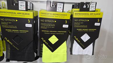 Coppia manicotti Floky tennis e padel