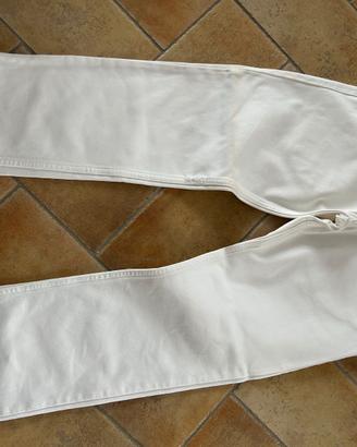 Jeans bianchi Andrew Mackenzie taglia 44