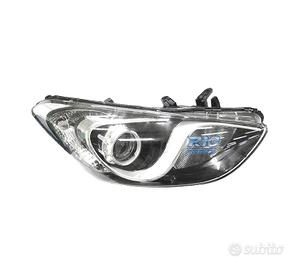 FARO DESTRO HYUNDAI I30 12- INTERNO CROMATO NERO