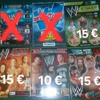 Lotto sticker album wrestling (leggi descrizione)