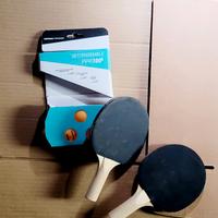 tavolo da ping-pong con racchette