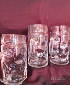 3 Boccali Birra Borgonovo Don 0,50L