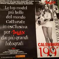 Calendario Max 1997 top model