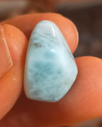 Larimar burattato, naturale (Repubblica)
