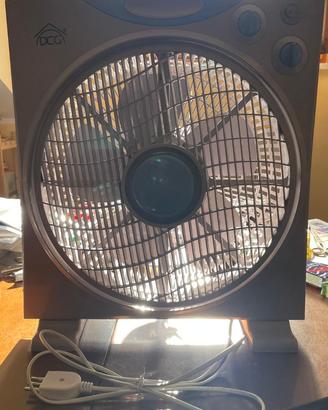 Ventilatore DCG CRB 1210 Timer e Griglia Rotante