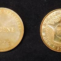 Token monete turistiche Disney + Versailles 2024