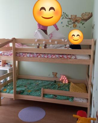 Letto a castello Mon Lit Cabane