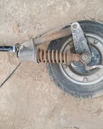 forcella piaggio ape 50 usata originale mozzo ruot
