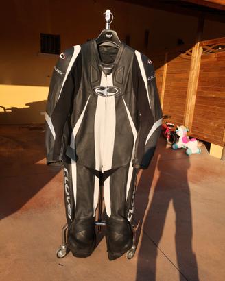 tuta moto 52 clover PERFETTA intera in pelle