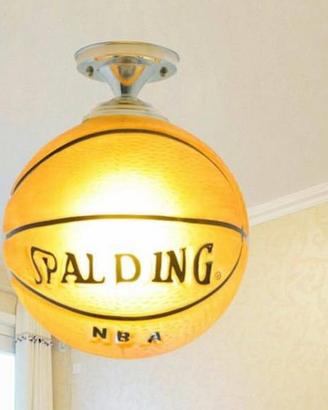 Lampadario a forma di Palla da Basket