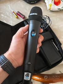 Radiomicrofono dB Technologies 860R + 860M UHF 16