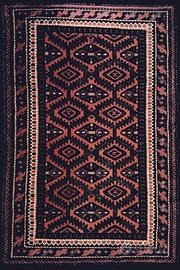 Tappeto tribale geometrico Turcomanno / Beluch