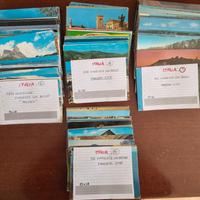 Cartoline italiane viaggiate con bollo 