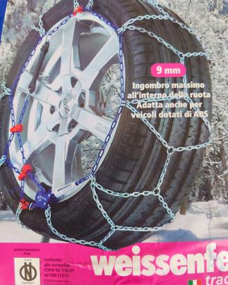 Catene neve auto