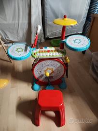batteria giocattolo bambini