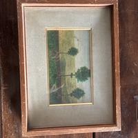 Quadro antico paesaggio