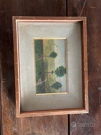 Quadro antico paesaggio
