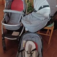 TRIO GIORDANI COLORE GRIGIO  - FINE UTILIZZO