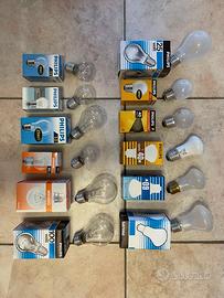 Philips Osram lampadine incandescenza E27