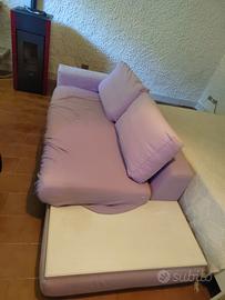 divano di mobilificio da ritappezzare