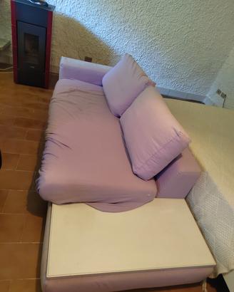 divano di mobilificio da ritappezzare