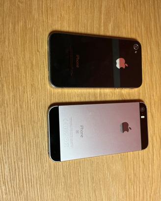 Iphone storici 4s e SE