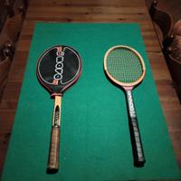 Racchette da tennis vintage Donnay di Borg e Nova