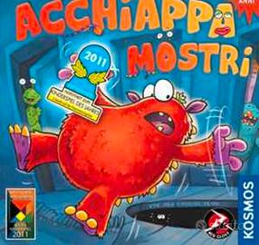 Acchiappa mostri gioco in scatola x famiglia 