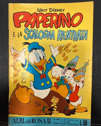 DISNEY n. 607 Paperino e la scalogna rientrata