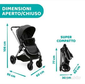 Trio passeggino chicco