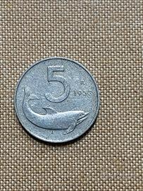 Cinque lire del 1953