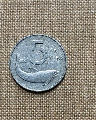 Cinque lire del 1953