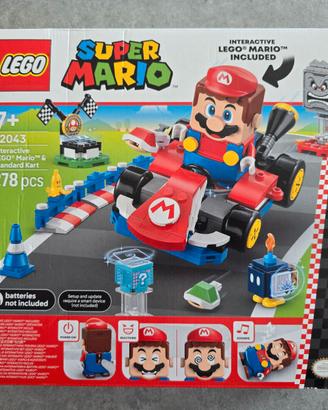 LEGO Super Mario – Mario Kart (Set 72043) – con pe