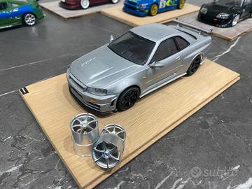 Nissan Skyline Gt r34 Ztune 1/24 tamiya