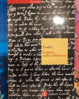 Lettera sulla tolleranza