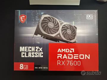 MSI MECH 2X AMD Radeon RX 7600 8GB