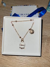 collana Amo Capri con Campanella Portafortuna 