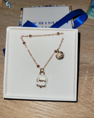 collana Amo Capri con Campanella Portafortuna 