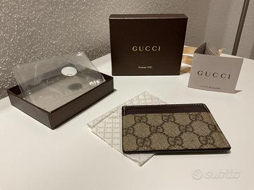 Porta carte di credito Gucci