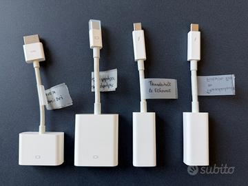 Adattatori Apple Originali Thunderbolt/MiniDP/HDMI