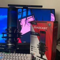 Microfono HyperX QuadCast S RGB – come nuovo