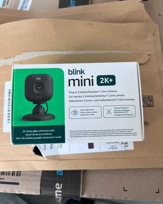 Blink Mini 2K+ ultima generazione camera Wi-Fi 2K