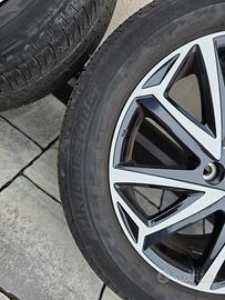 ruote con cerchi toyota yaris