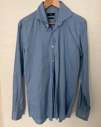 Camicia Hugo Boss Azzurra