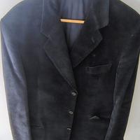 Giacca in velluto blu